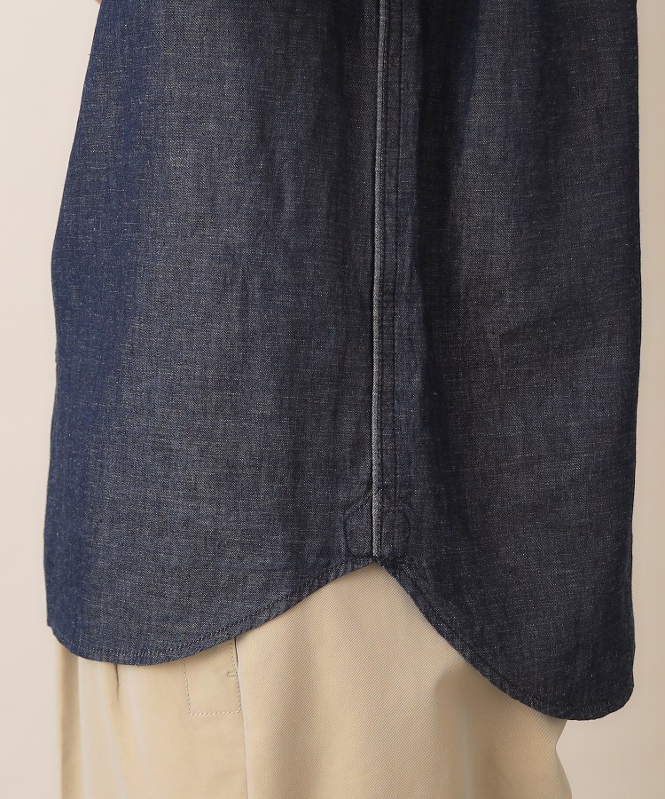 デッサン(メンズ)(Dessin(Men))の綿麻デニムシャツ14