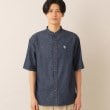 デッサン(メンズ)(Dessin(Men))の綿麻デニムシャツ9