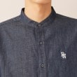 デッサン(メンズ)(Dessin(Men))の綿麻デニムシャツ12