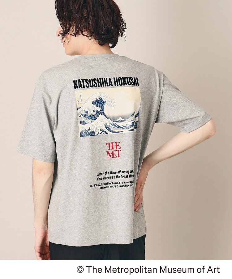 デッサン(メンズ)(Dessin(Men))の【THE MET】コラボTシャツ グレー(012)