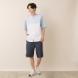デッサン(メンズ)(Dessin(Men))のストライプ切り替えシャツ6