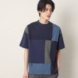 デッサン(メンズ)(Dessin(Men))の【洗える】異素材切り替えTシャツ5
