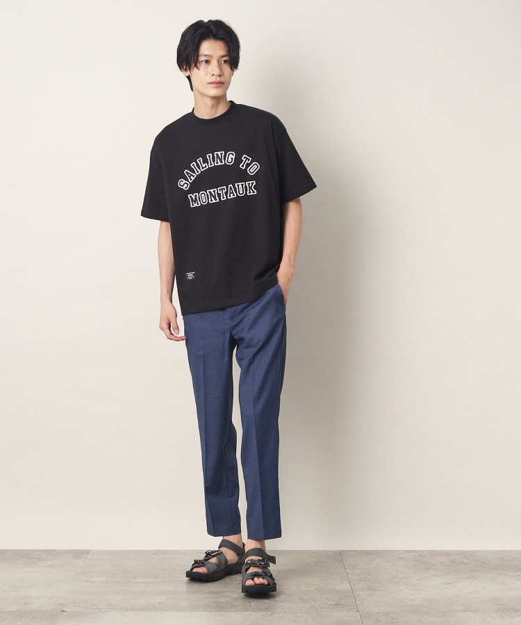 デッサン(メンズ)(Dessin(Men))のシャンブレーテーパードパンツ3