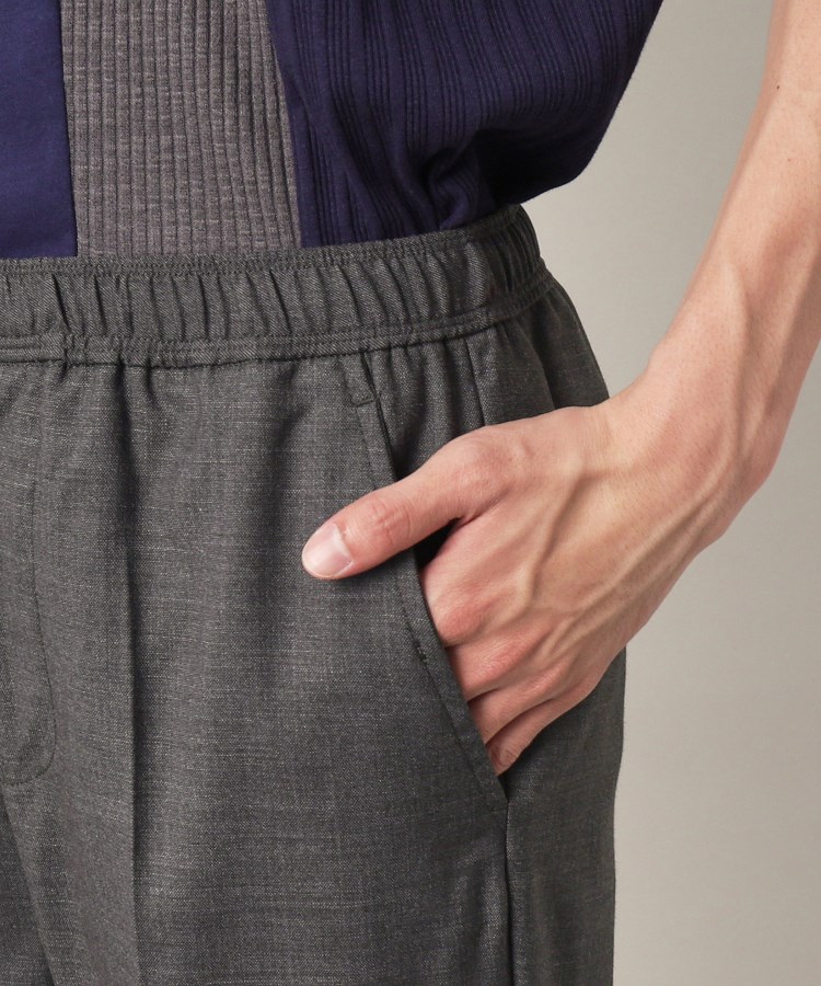 デッサン(メンズ)(Dessin(Men))のシャンブレーテーパードパンツ13