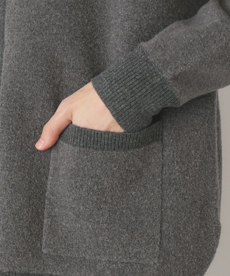 デッサン(メンズ)(Dessin(Men))のブークレニットカーディガン14