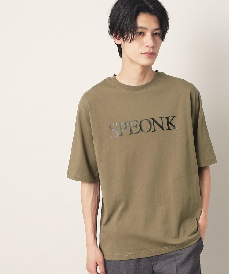 デッサン(メンズ)(Dessin(Men))の箔ロゴプリントTシャツ5