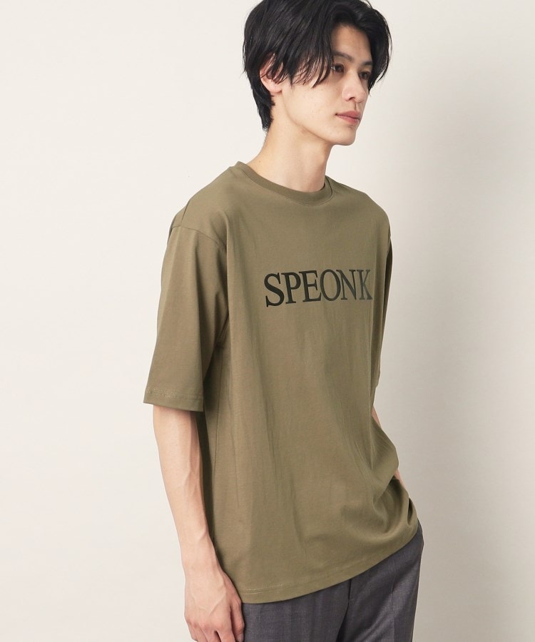 デッサン(メンズ)(Dessin(Men))の箔ロゴプリントTシャツ6