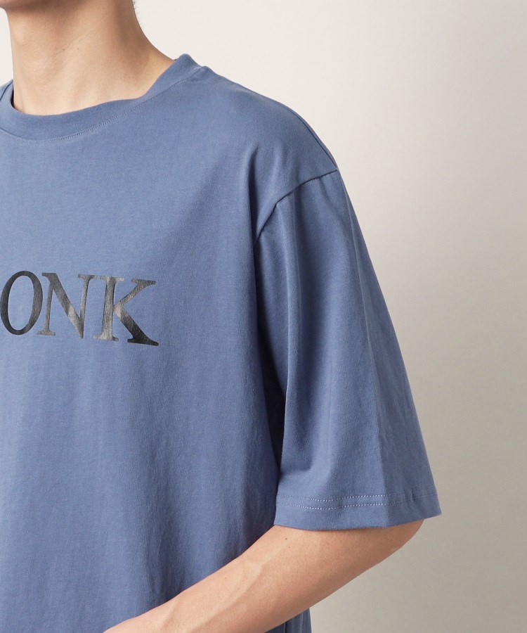 デッサン(メンズ)(Dessin(Men))の箔ロゴプリントTシャツ17
