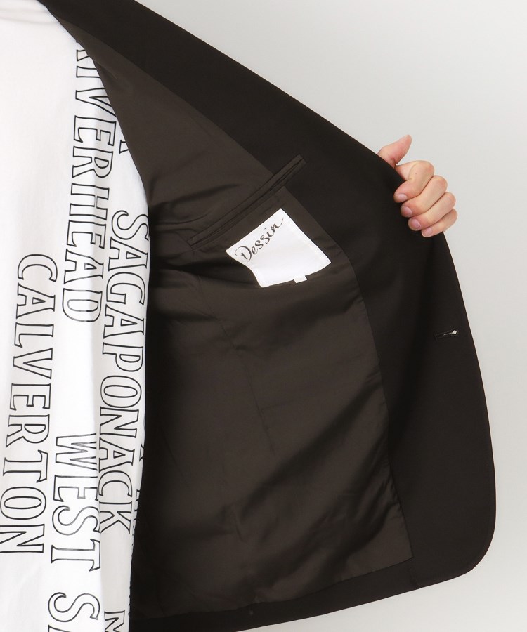 デッサン(メンズ)(Dessin(Men))のシングルテーラードジャケット10