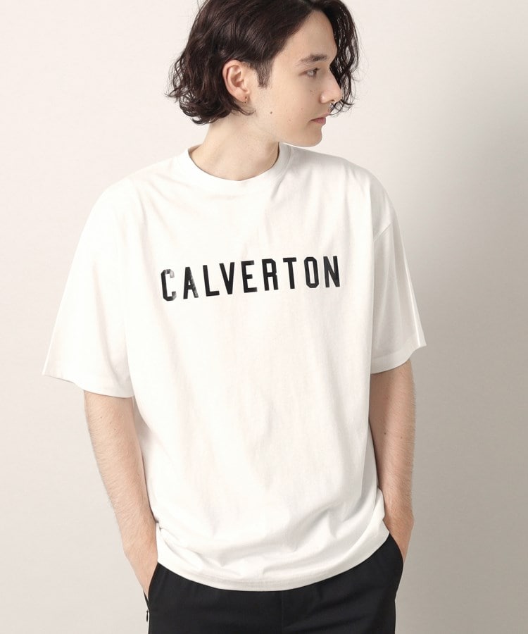 デッサン(メンズ)(Dessin(Men))のロゴTシャツ ホワイト(001)