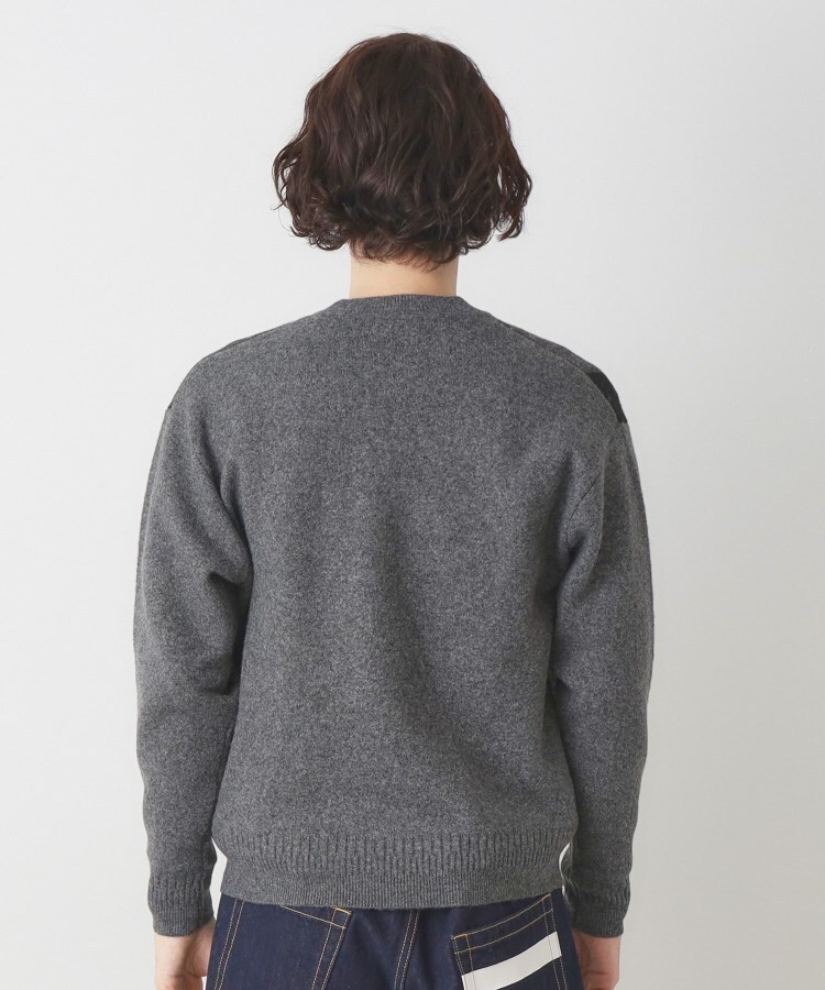 デッサン(メンズ)(Dessin(Men))のブロッキングジップカーディガン11