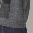 デッサン(メンズ)(Dessin(Men))のブロッキングジップカーディガン14