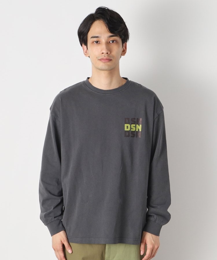 デッサン(メンズ)(Dessin(Men))の【ピグメント染め】ロゴロンT13