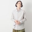 デッサン(メンズ)(Dessin(Men))の柄切替シャツ ライトグレー(211)