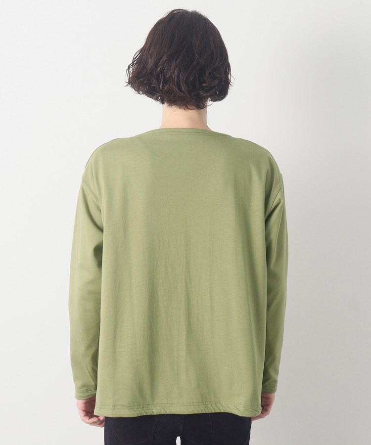 デッサン(メンズ)(Dessin(Men))のリバーシブルボーダーロングスリーブTシャツ18