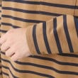 デッサン(メンズ)(Dessin(Men))のリバーシブルボーダーロングスリーブTシャツ14