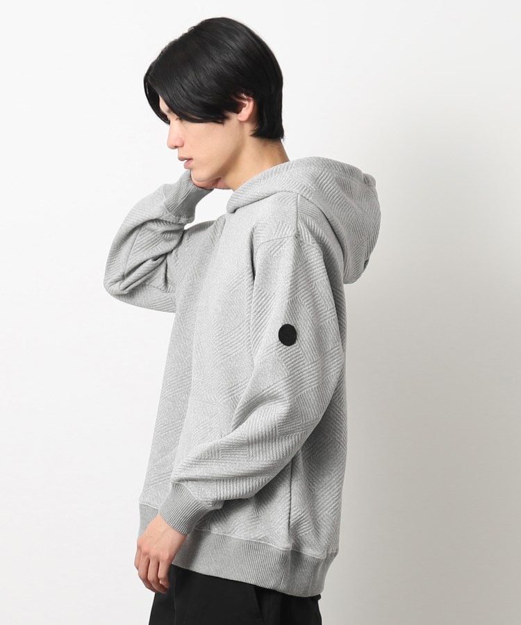 デッサン(メンズ)(Dessin(Men))のふくれジャカードパーカ1