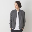 デッサン(メンズ)(Dessin(Men))の【撥水素材】リブブルゾン1