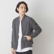デッサン(メンズ)(Dessin(Men))の【撥水素材】リブブルゾン2