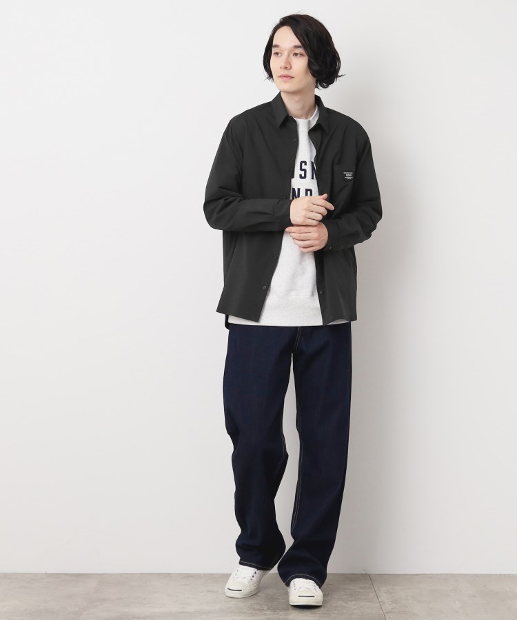 デッサン(メンズ)(Dessin(Men))の【撥水素材】スナップボタンシャツ7