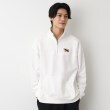 デッサン(メンズ)(Dessin(Men))の【洗える】トラ柄刺繍ハーフジップスウェット1