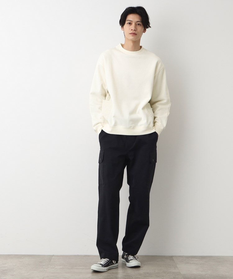 デッサン(メンズ)(Dessin(Men))の【洗える】切り替えキルトスウェット7