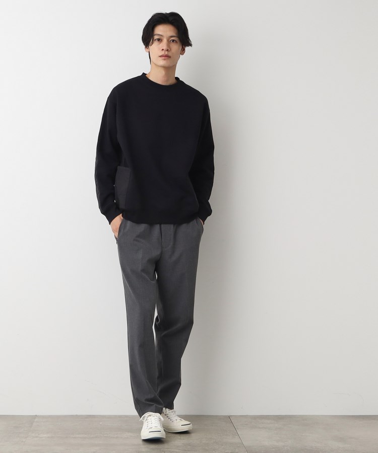 デッサン(メンズ)(Dessin(Men))の【洗える】切り替えキルトスウェット3