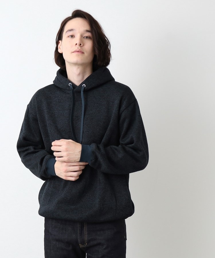 デッサン(メンズ)(Dessin(Men))の【洗える】フリンジ調フーデットパーカ7