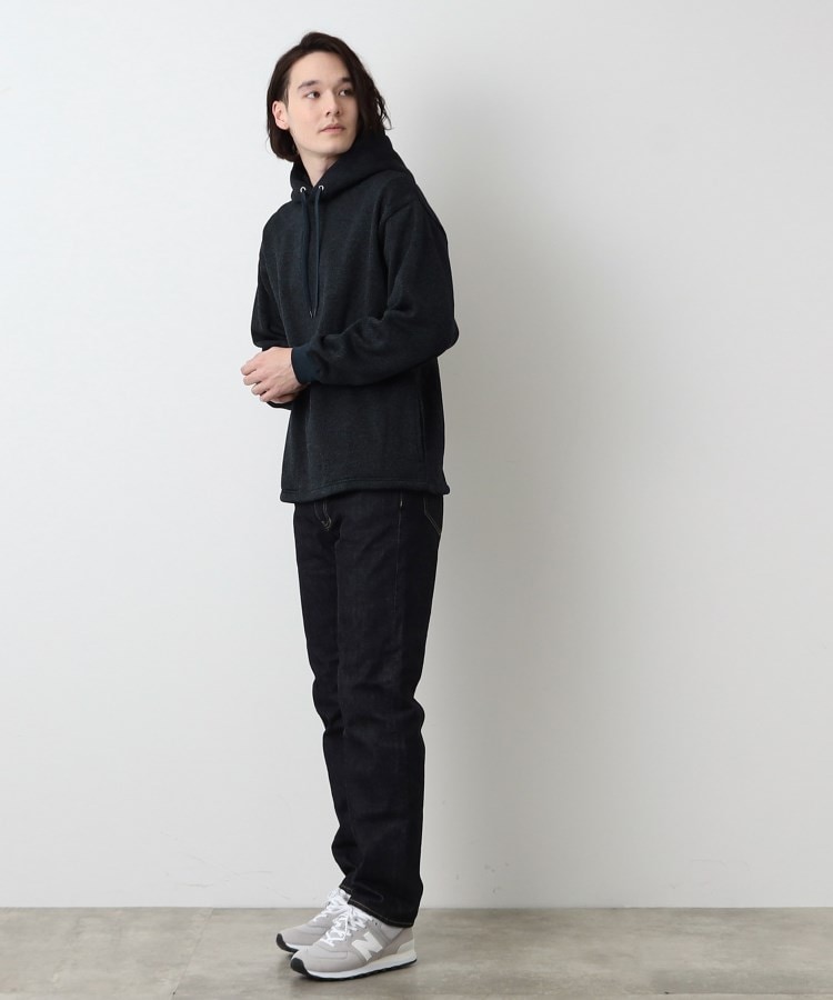 デッサン(メンズ)(Dessin(Men))の【洗える】フリンジ調フーデットパーカ8