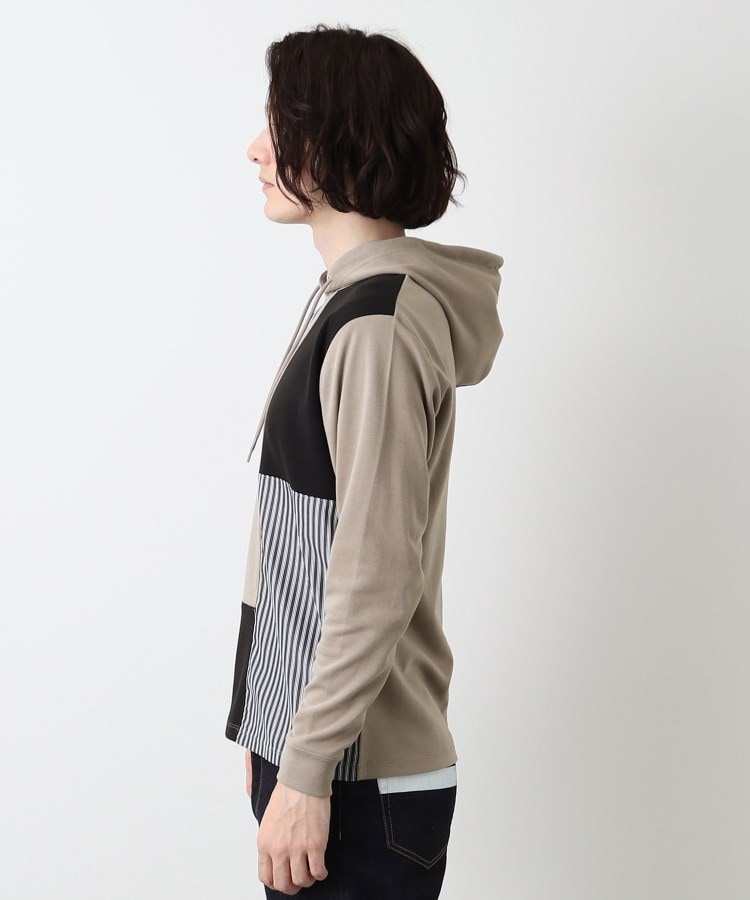 デッサン(メンズ)(Dessin(Men))の【洗える】切替デザインパーカ10