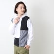 デッサン(メンズ)(Dessin(Men))の【洗える】切替デザインパーカ1