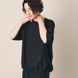 デッサン(メンズ)(Dessin(Men))のインド刺繍クルーネックTシャツ