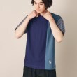 デッサン(メンズ)(Dessin(Men))の【洗える】ハイブリットTシャツ ネイビー(094)