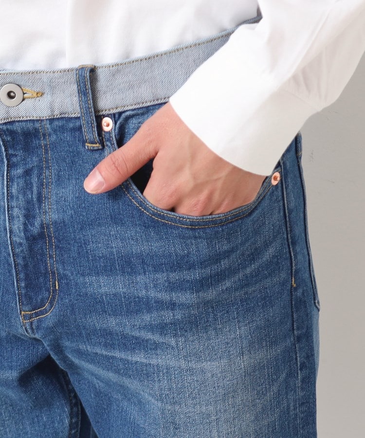 デッサン(メンズ)(Dessin(Men))の【洗える】スリムストレッチデニムパンツ13