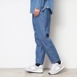 デッサン(メンズ)(Dessin(Men))の【ウエストゴム・洗える】綿麻デニムリラックスパンツ1