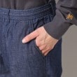 デッサン(メンズ)(Dessin(Men))の【ウエストゴム・洗える】綿麻デニムリラックスパンツ14