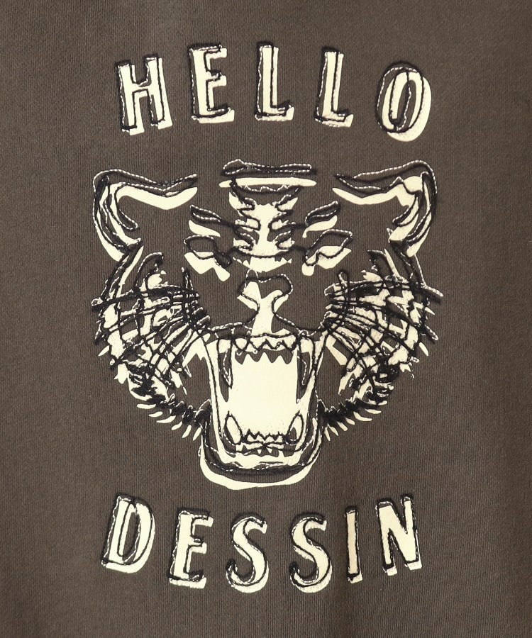 デッサン(メンズ)(Dessin(Men))の【洗える】タイガーモチーフスウェット8