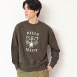 デッサン(メンズ)(Dessin(Men))の【洗える】タイガーモチーフスウェット チャコールグレー(014)