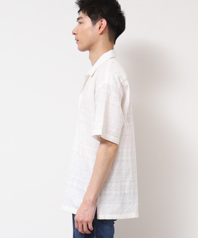 デッサン(メンズ)(Dessin(Men))の【インド刺繍・セットアップ可能・洗える】刺繍柄シャツ10