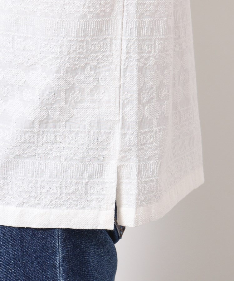 デッサン(メンズ)(Dessin(Men))の【インド刺繍・セットアップ可能・洗える】刺繍柄シャツ14