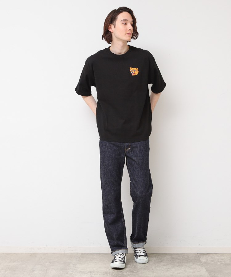 デッサン(メンズ)(Dessin(Men))の【洗える】タイガーモチーフTシャツ6