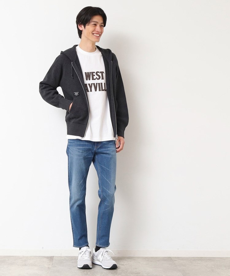 デッサン(メンズ)(Dessin(Men))の【洗える】フーデッドジップパーカ10