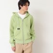 デッサン(メンズ)(Dessin(Men))の【洗える】フーデッドジップパーカ ライトグリーン(020)
