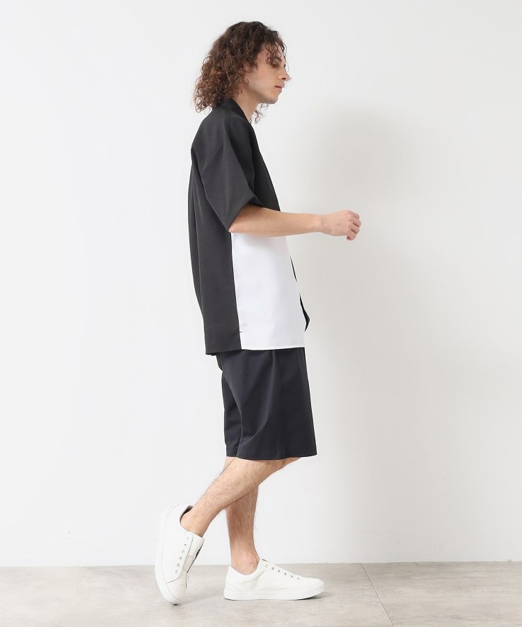 デッサン(メンズ)(Dessin(Men))の【洗える】ブロック切替ハーフスリーブシャツ7