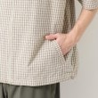 デッサン(メンズ)(Dessin(Men))の【洗える】チェック柄ハーフスリーブブルゾン14