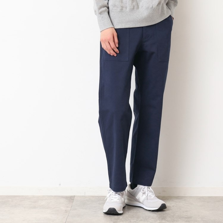 デッサン(メンズ)(Dessin(Men))の【洗える】ベイカーパンツ フルレングスパンツ