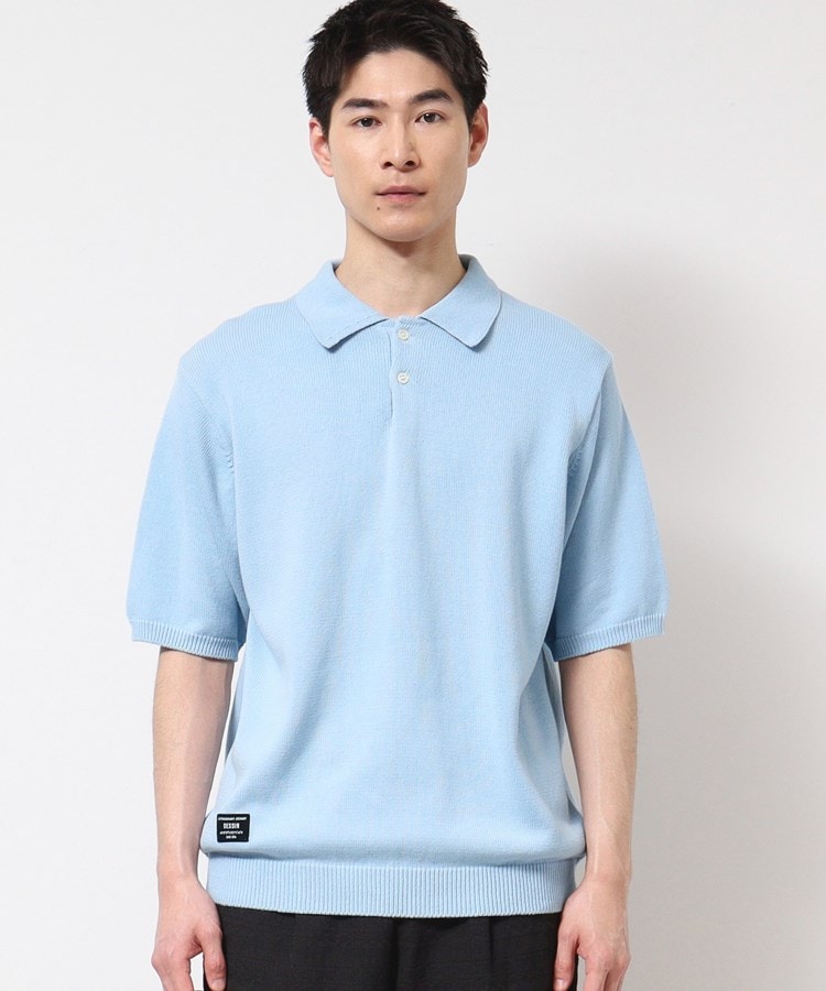 デッサン(メンズ)(Dessin(Men))の【洗える】ニットポロシャツ13