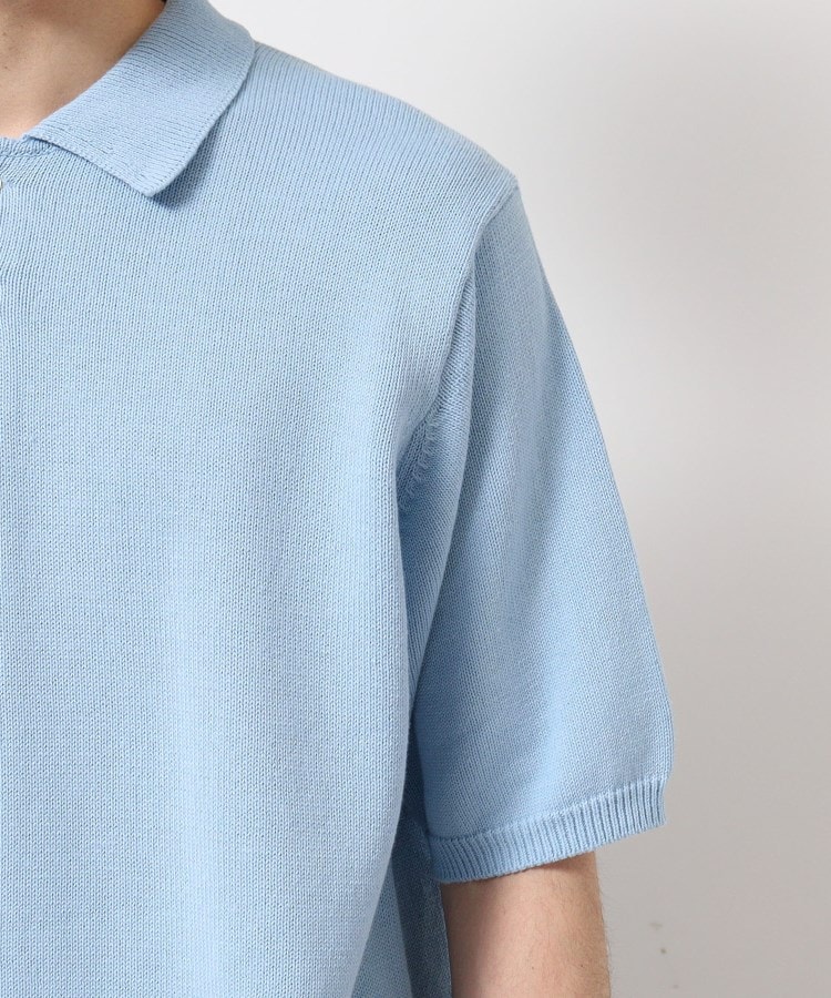 デッサン(メンズ)(Dessin(Men))の【洗える】ニットポロシャツ17