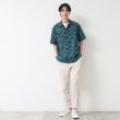 デッサン(メンズ)(Dessin(Men))の【洗える】フラワープリント開襟シャツ7