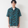 デッサン(メンズ)(Dessin(Men))の【洗える】フラワープリント開襟シャツ9